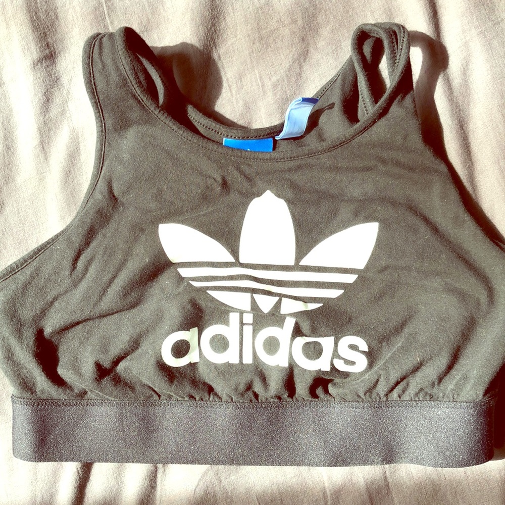 Adidas crop sports bra
